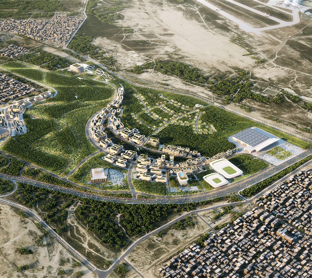 ZHA diseña nuevo distrito urbano de 198 hectáreas en Bakú