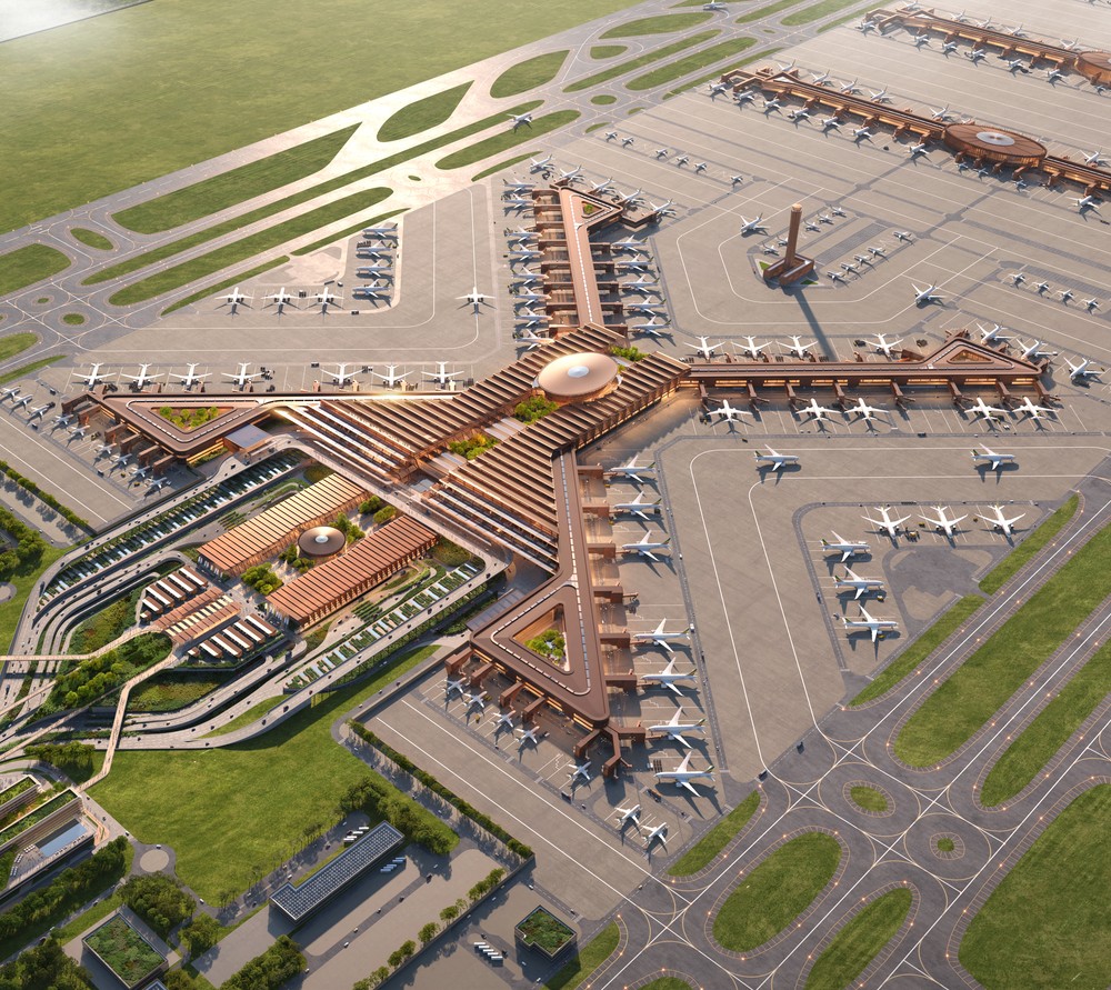 ZHA inicia construcción del aeropuerto más grande de África