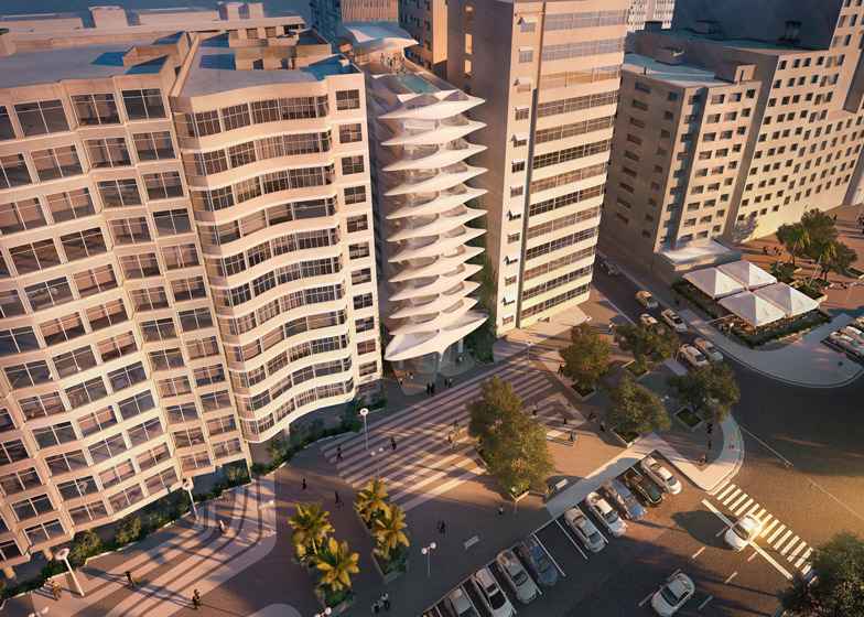 Presenta Zaha Hadid proyecto residencial en Brasil - Zaha Hadid Architects Casa Atlantica Copacabana Rio dezeen BAN