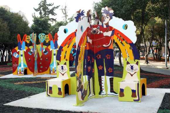 Inauguran piezas escultóricas en Plaza Tlaxcoaque - af3d1feb f1c2 4a6a 9901 804b37f74f46