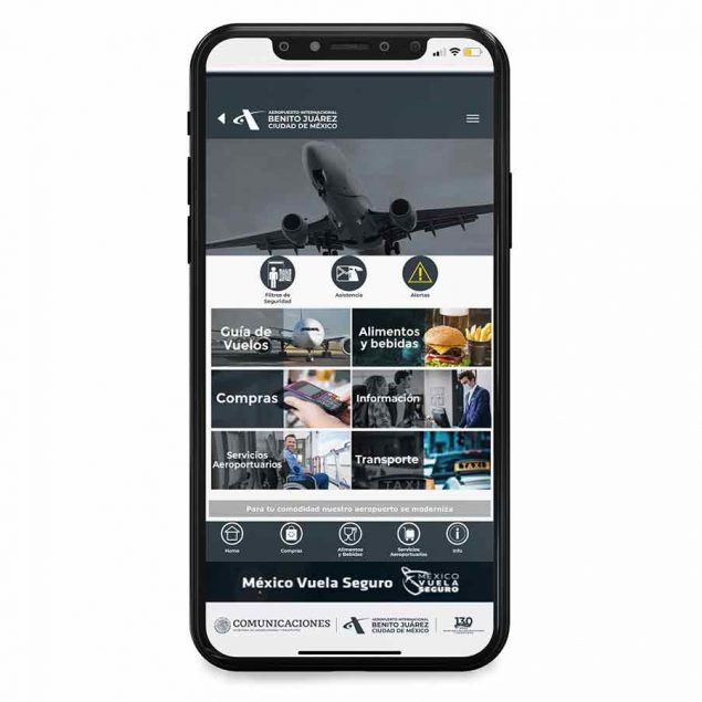 AICM presenta nueva aplicación para dispositivos móviles