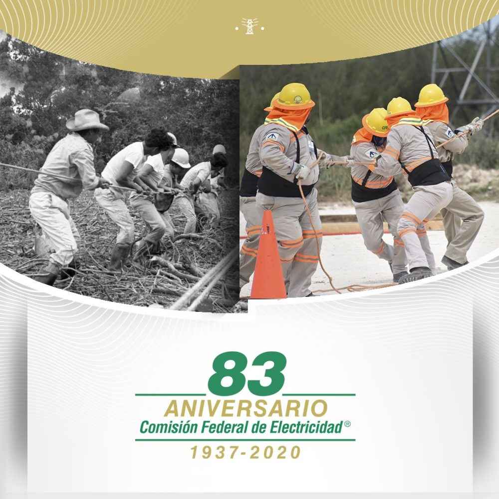 Cumple Comisión Federal De Electricidad 83 Años De Su Creación Centro Urbano 5598