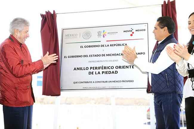 Inauguran anillo periférico oriente en Michoacán: SCT - c5src1jvuaazoro