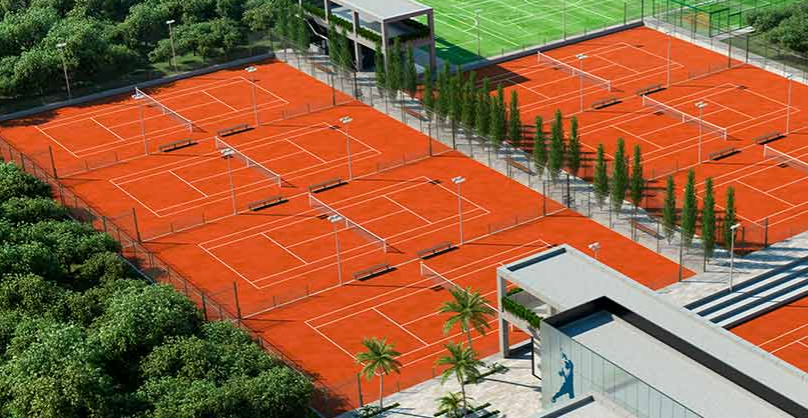 Así luce el millonario centro de tenis de Rafael Nadal en Cancún