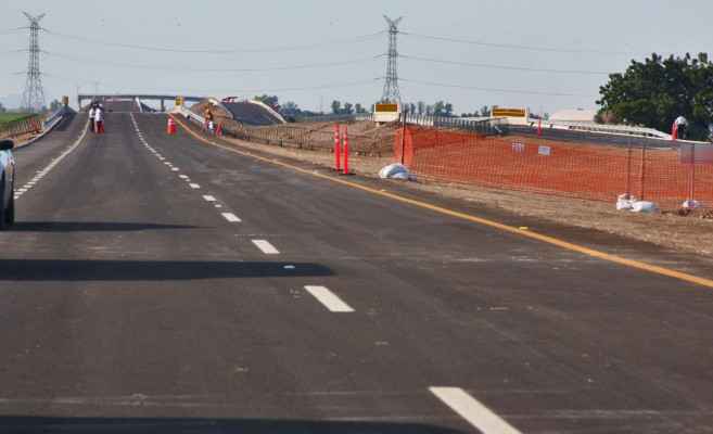 Inauguran obras de infraestructura vial en Sinaloa