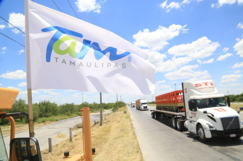Invierte Tamaulipas 249 mdp en ampliación de cruce fronterizo - carretera Tamps