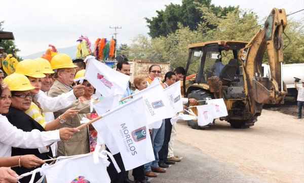Inicia ampliación de la carretera Oacalco-Yautepec en Morelos