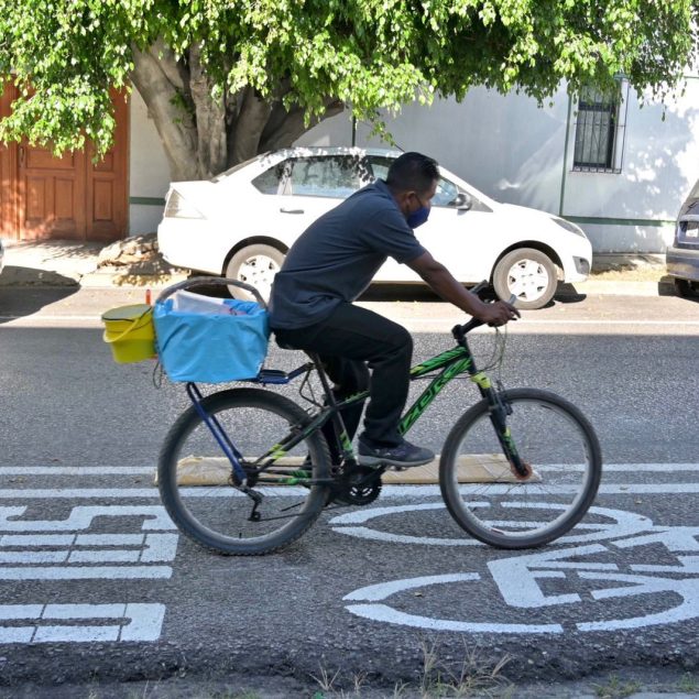 Biciruta el proyecto de movilidad ciclista de Sedatu y Semovi Oaxaca.