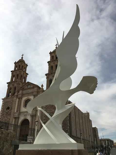 Presentan nueva escultura “Paloma de la Esperanza” en Cd. Juárez - cf856c5c 56d3 4b4c 9625 17566191c7e6