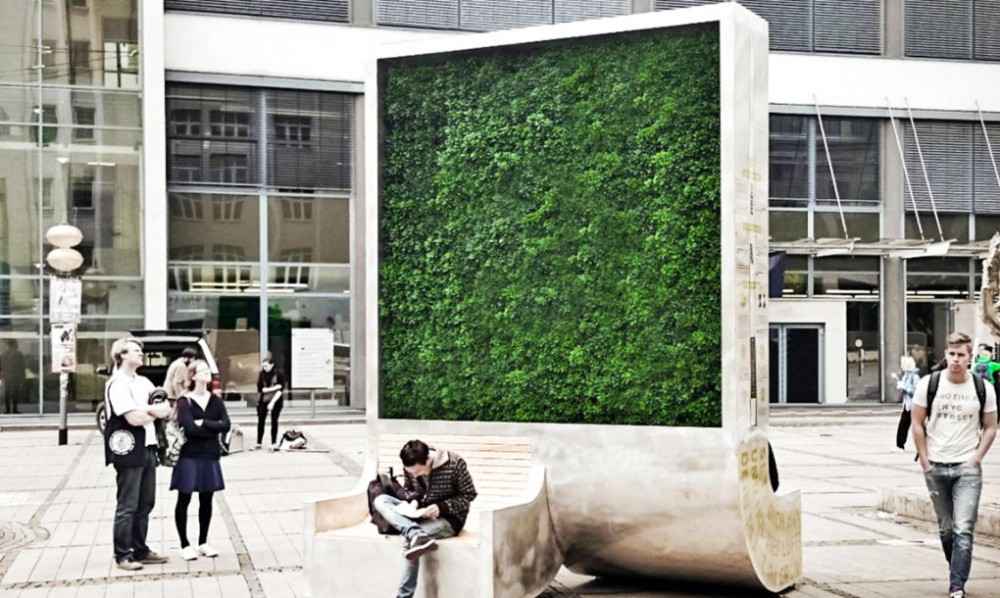 Crean bosque móvil para limpiar aire de las ciudades
