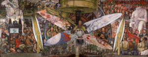 El muralismo mexicano en el Palacio de Bellas Artes - diego rivera