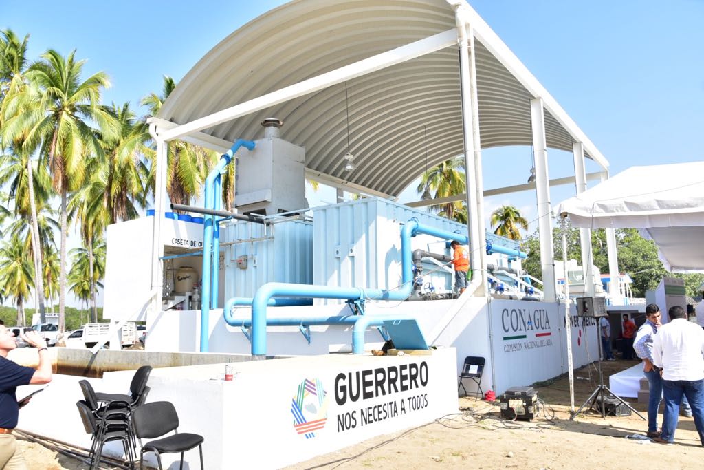 Inauguran planta potabilizadora en Guerrero