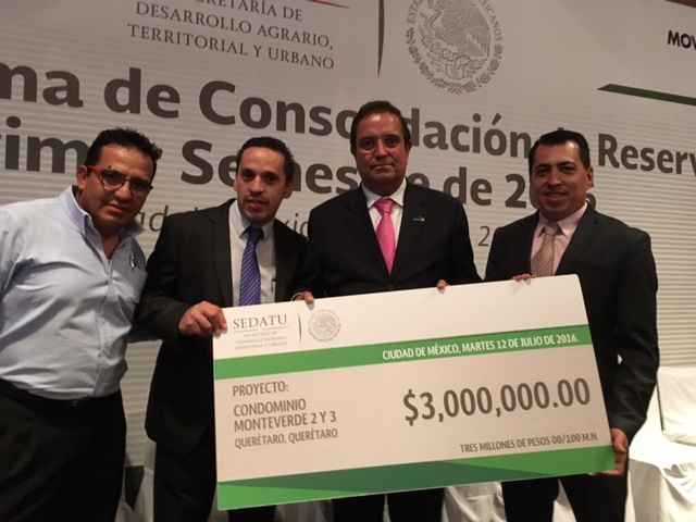 Entrega Sedatu apoyos a 1,732 familias en desarrollos de Ruba en Querétaro y BC