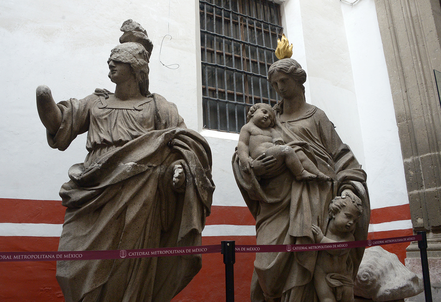 Esculturas de la Catedral Metropolitana se someten a restauración - foto home 3 1