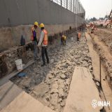 Descubre INAH otro tramo de carretera antigua en construcción de Cetram 