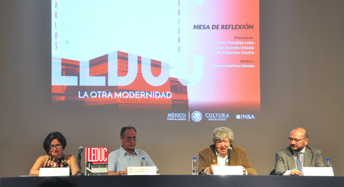 Recuerdan al arquitecto Carlos Leduc Montaño en el Palacio de Bellas Artes