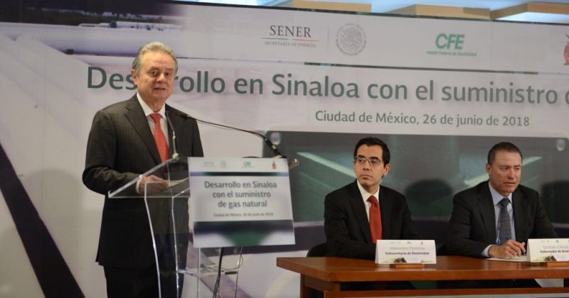 Red de gas natural impulsará desarrollo de Sinaloa