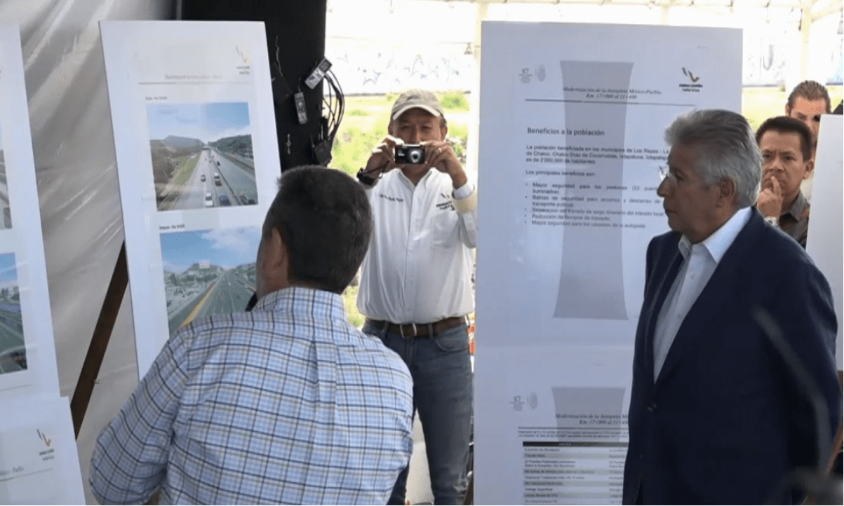 Anuncian avance del 98% en la autopista México-Puebla - guardar