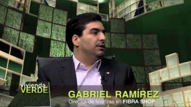 Gabriel Ramírez, director de finanzas en Fibra Shop - jbhbnm