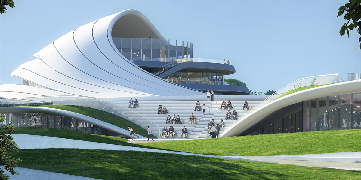 MAD Architects revela diseño del centro cívico de Jianxing, China - mad architects 2