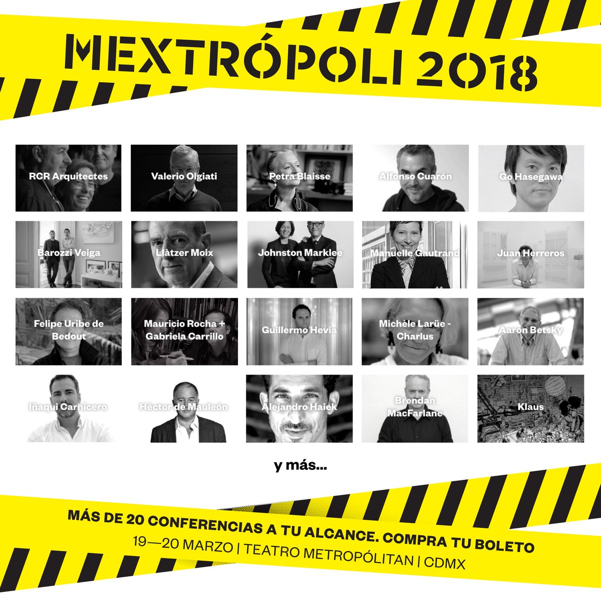 Festival de Arquitectura y Ciudad Mextrópoli 2018 - mex 2018