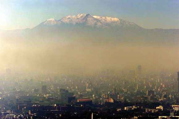 Continua mala calidad del aire en la CDMX - mexico city e1462380437872