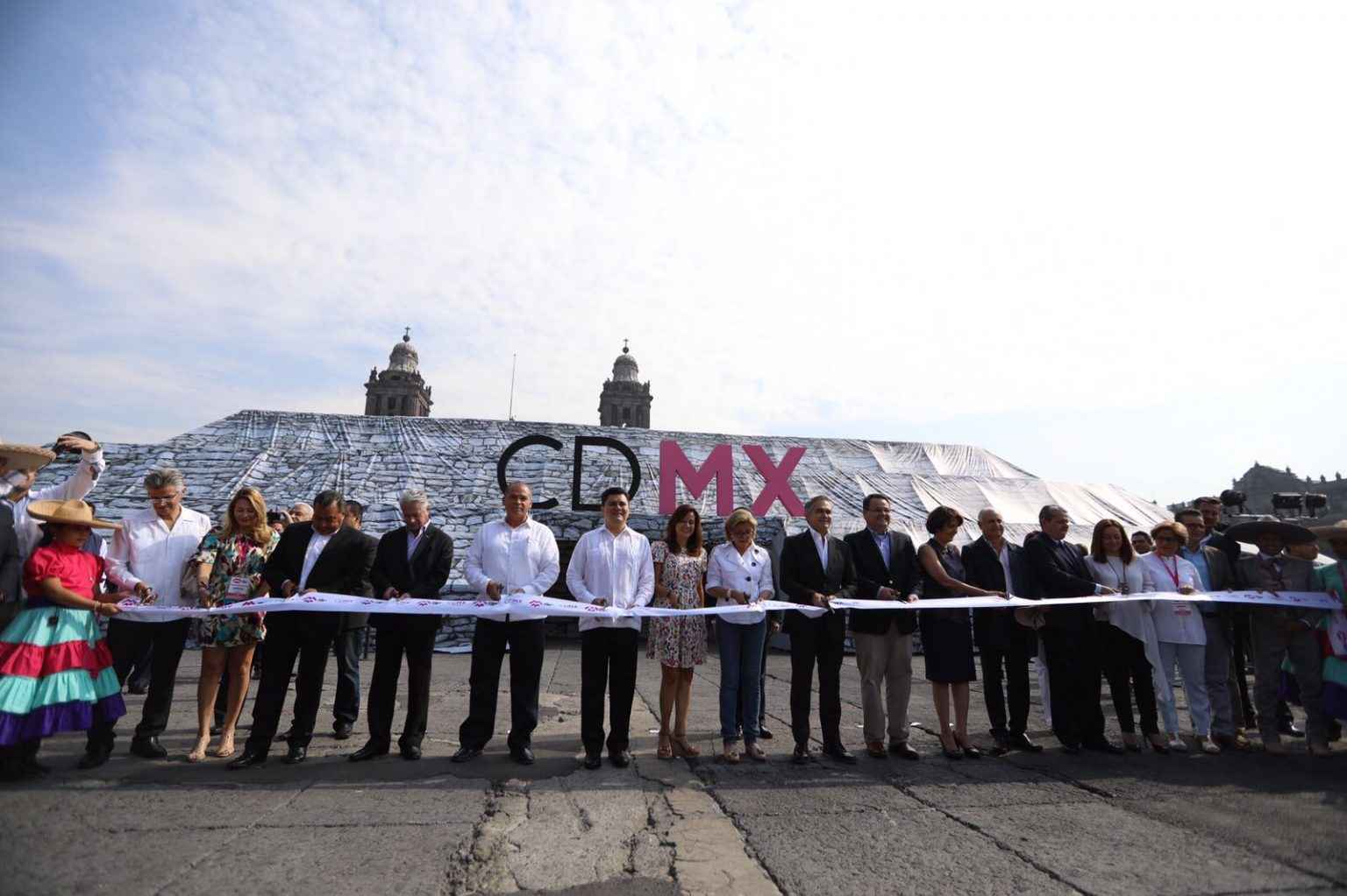 Inauguran "México en el corazón de México" Centro Urbano