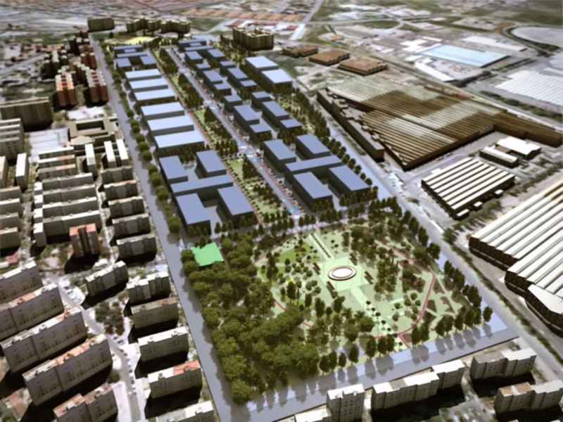 Preparan mega proyecto residencial en Madrid - parque ingenieros