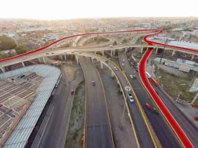Anuncian construcción del nuevo brazo del distribuidor vial Juárez