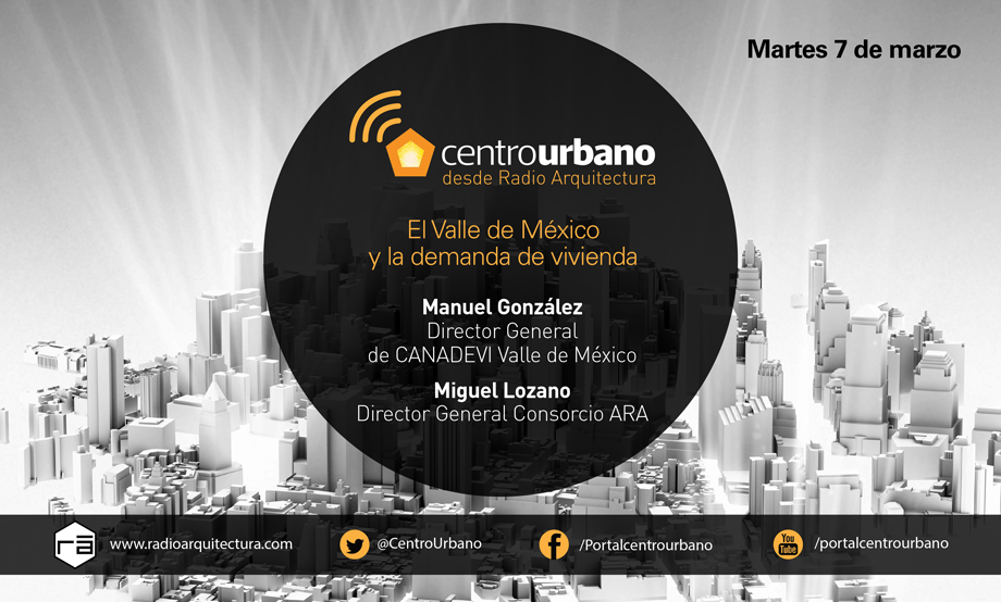 Centro Urbano RADIO- "El Valle de México y la demanda de vivienda" - radio CU 2
