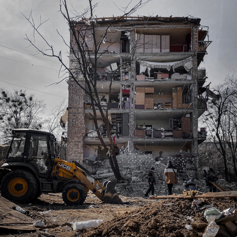 La reconstrucción de Ucrania costaría 349,000 millones de Euros