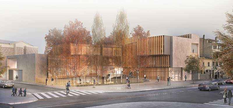 BCQ gana concurso para la construcción de biblioteca en Barcelona - render01 w