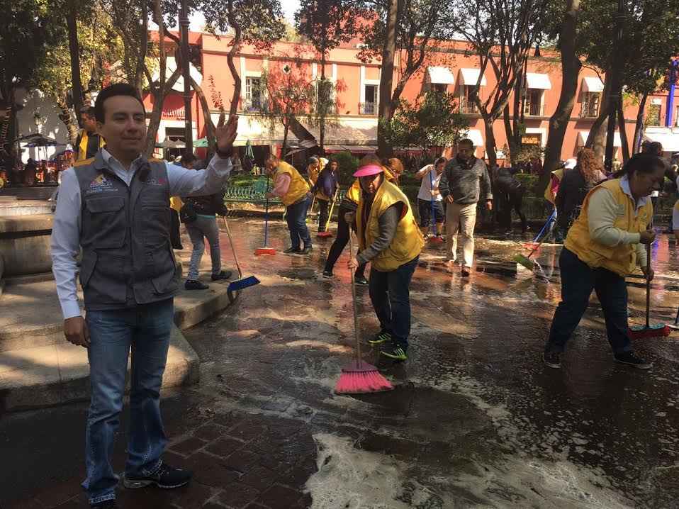 Inician actividades de rescate en Coyoacán