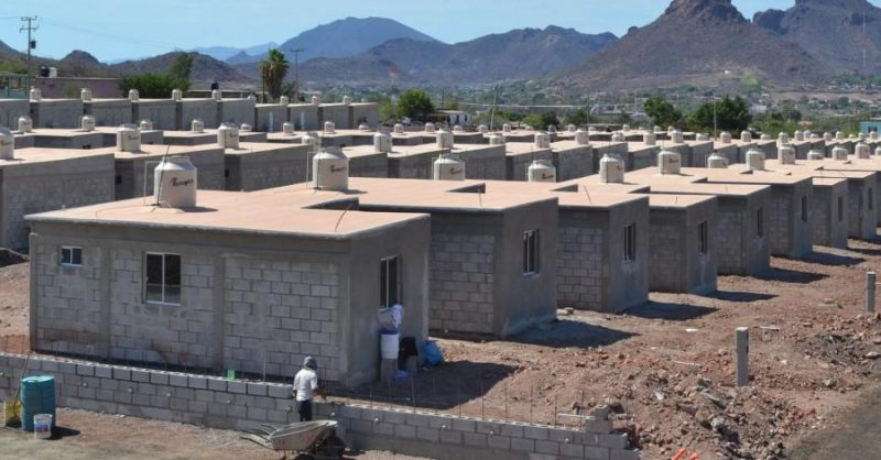 Sedatu continúa construyendo viviendas