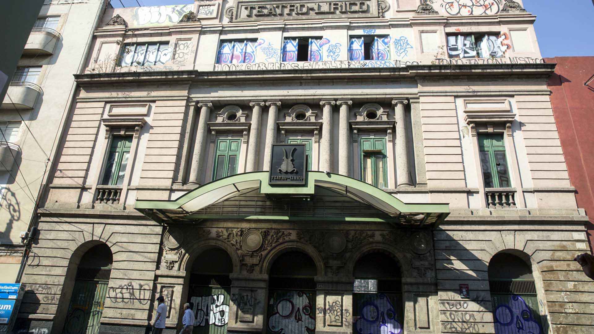 Solicitan restauración del Teatro Lírico - teatro copia