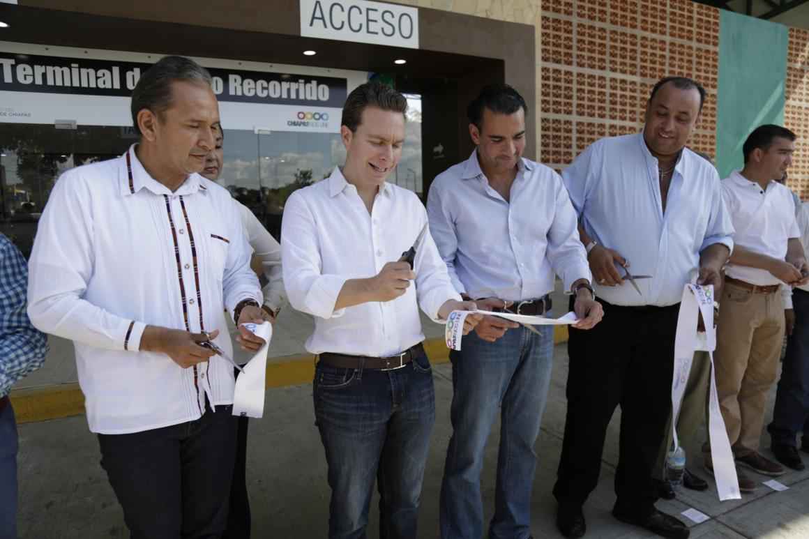 Inauguran Terminal de Corto Recorrido en Cacahoatán