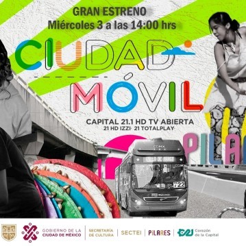 PILARES estrena ‘Ciudad Móvil’ una propuesta audiovisual comunitaria