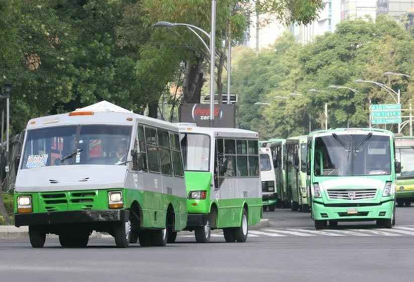 Sustituirán 20 mil unidades de trasporte público del DF - transporte df