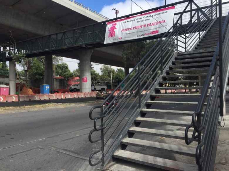 Continúan obras de mejoramiento urbano en Viaducto Tlalpan - viaducto tlalpan