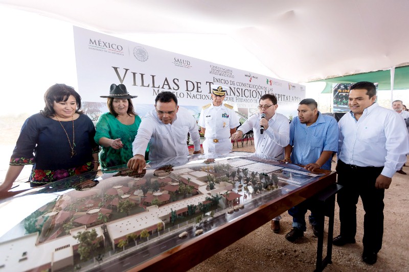Construirán Villas de Transición en Hospital en Yucatán