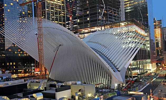 Inauguran parcialmente estación del World Trade Center de NY - wtcarticle